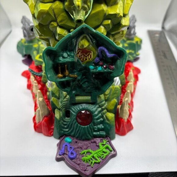 1993 Mighty Max Storms Dragon Island Doom Zone Playset Bluebird Incomplete Works - Picture 2 of 9